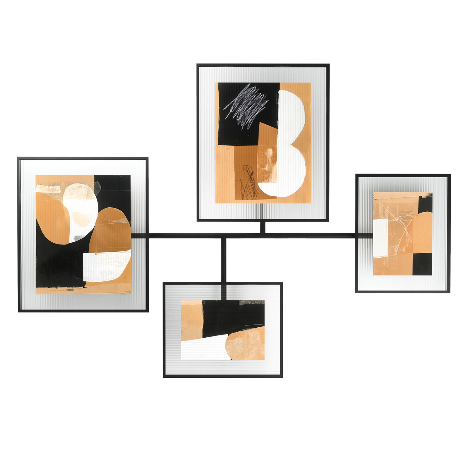 4 Piece Flute Gallery Wall Set