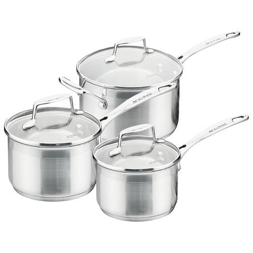 3 Piece Impact Saucepan Set