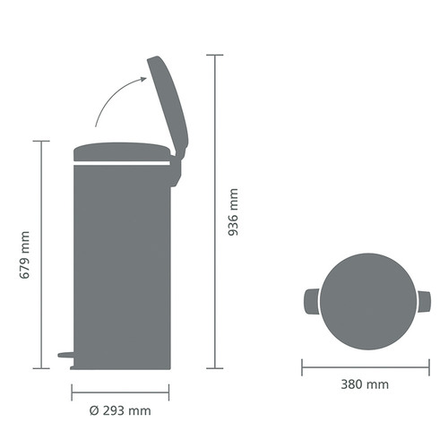 Brabantia-Newicon-30L-Pedal-Bin-018