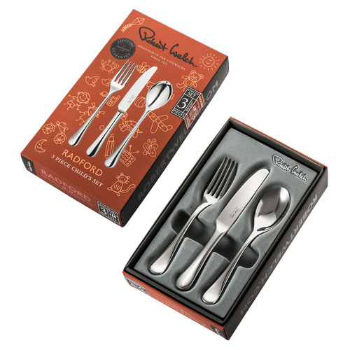 Robert Welch 3 Piece Kids' Radford Cutlery Set