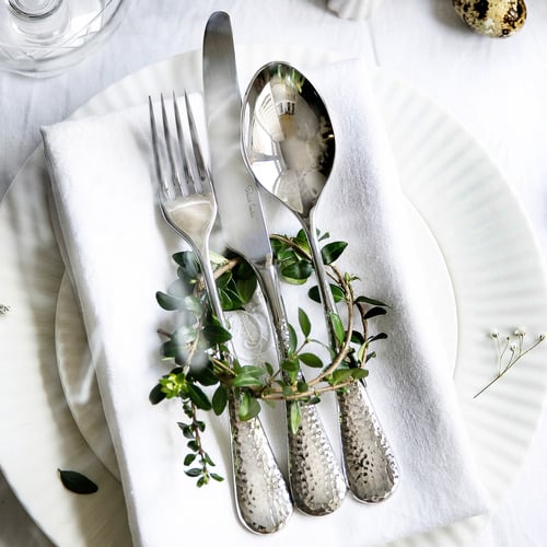 24 Piece Honeybourne Stainless Steel Cutlery Set