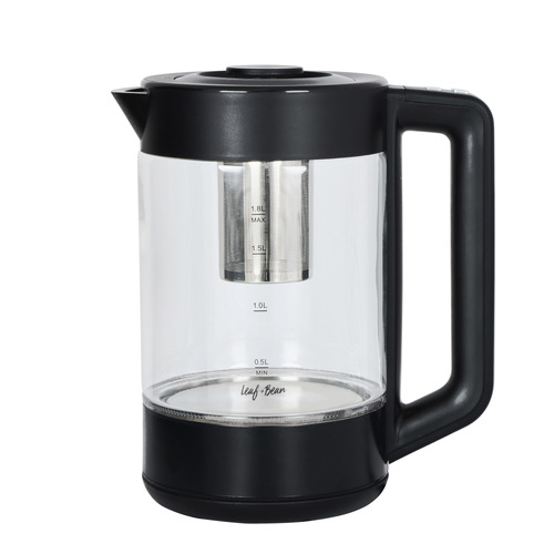 Black 1.8L Glass Infusion Digital Kettle