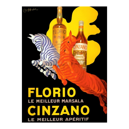 Florio Cinzano Print