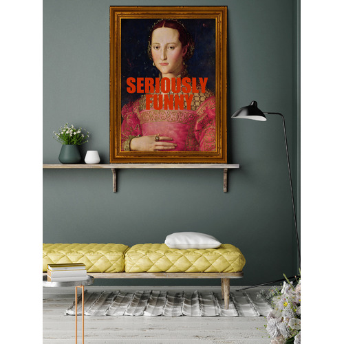 Seriously Funny Canvas Wall Art Temple Webster