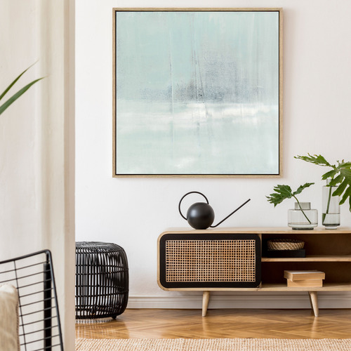 The Hamptons Drop Shadow Framed Canvas Wall Art