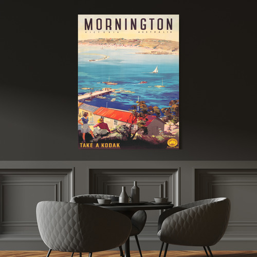 Vintage Mornington Canvas Wall Art