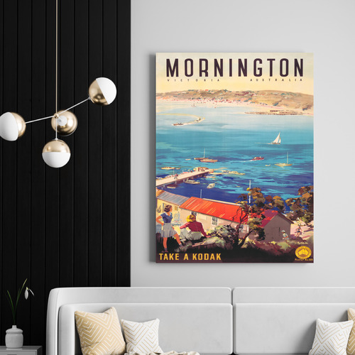 Vintage Mornington Canvas Wall Art