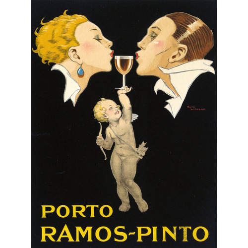 Vintage Ramos Pinto Porto Canvas Wall Art