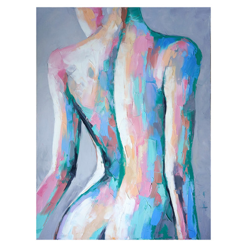 Well Slept Shadow Framed Canvas Wall Art