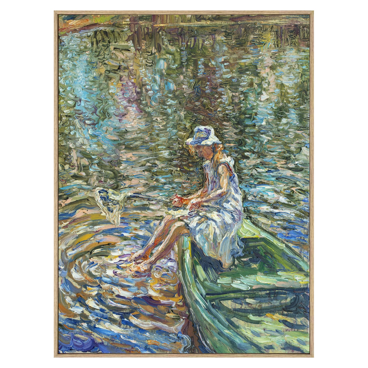 Summer Days Canvas Wall Art
