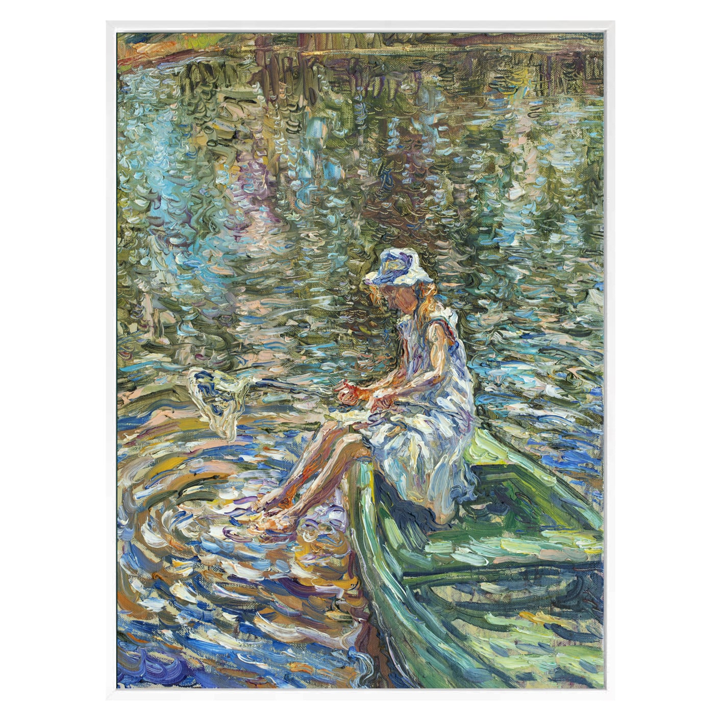 Summer Days Canvas Wall Art