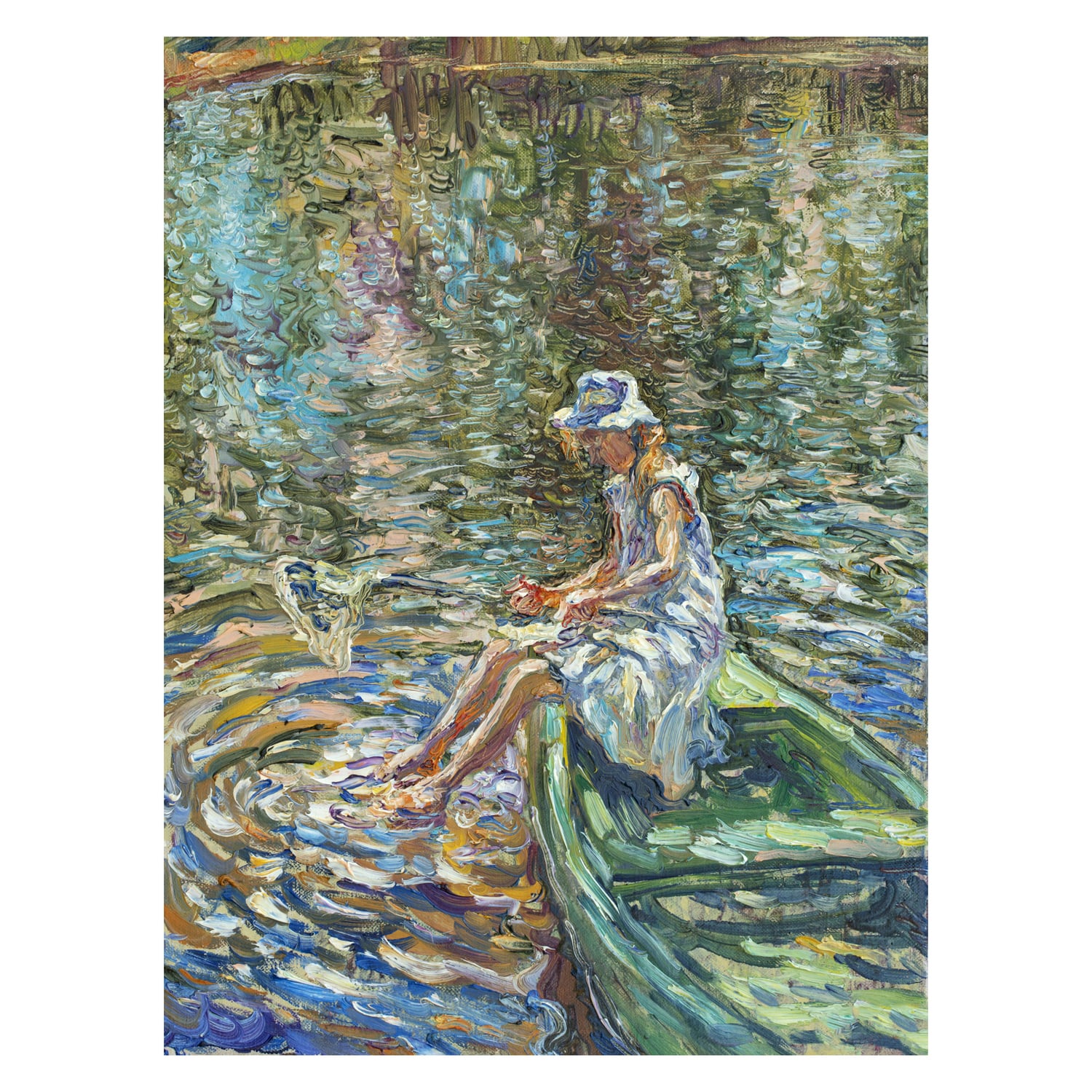Summer Days Canvas Wall Art