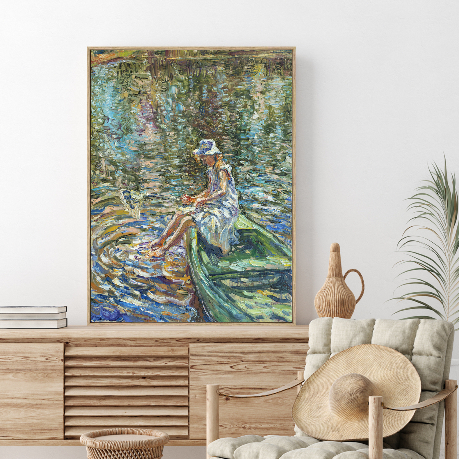 Summer Days Canvas Wall Art