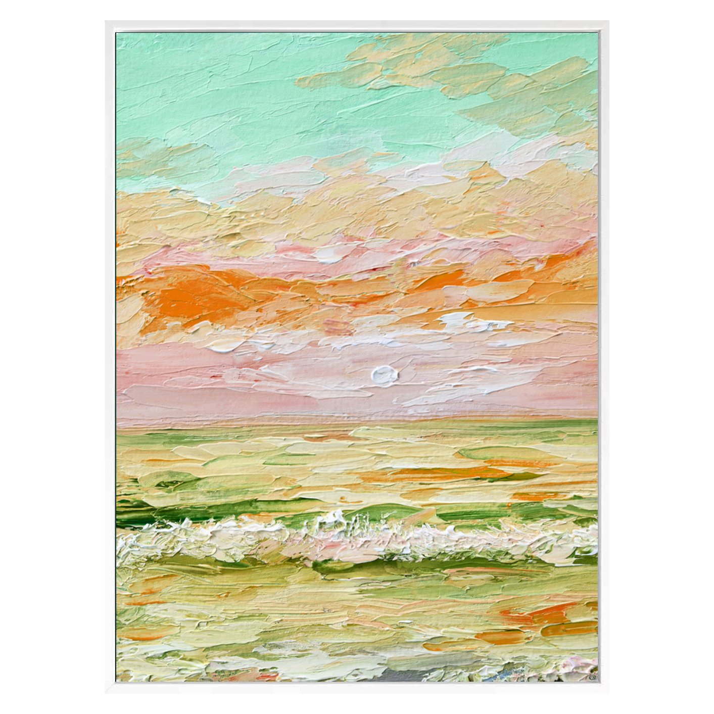 Summer Nights Canvas Wall Art