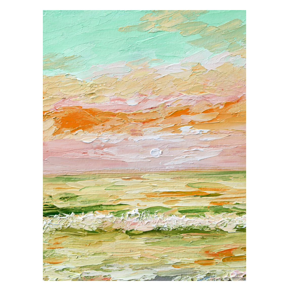 Summer Nights Canvas Wall Art