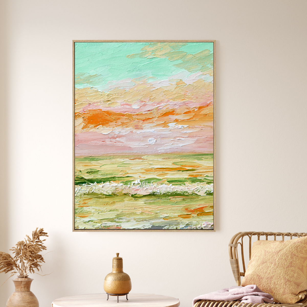 Summer Nights Canvas Wall Art