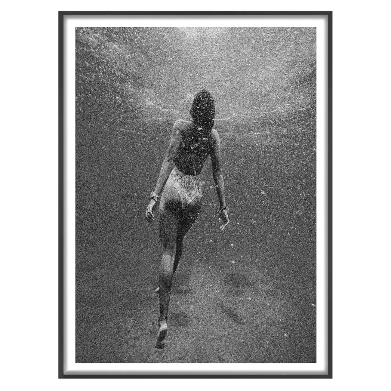 Under the Noise Framed Paper Print Wall Art