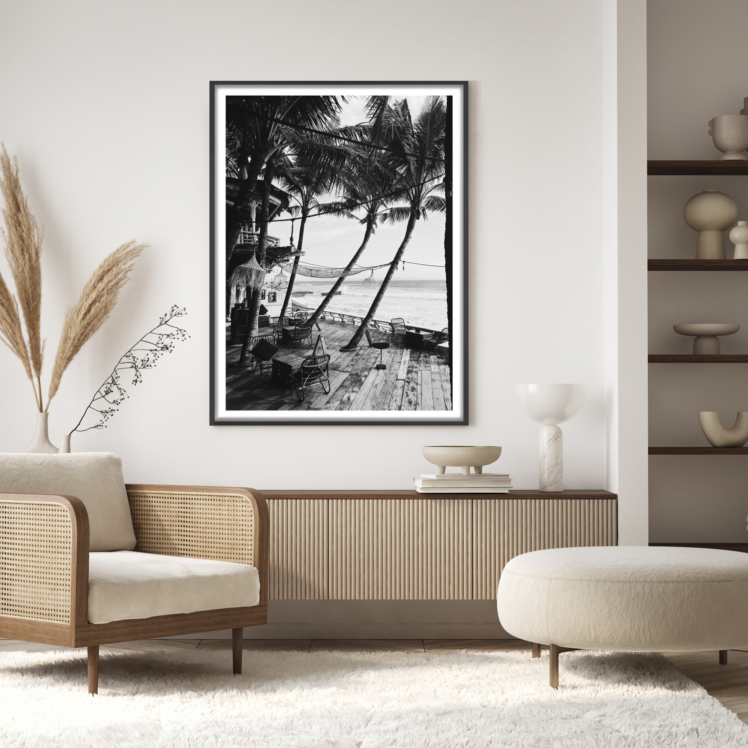 Bali Mornings Framed Paper Print Wall Art