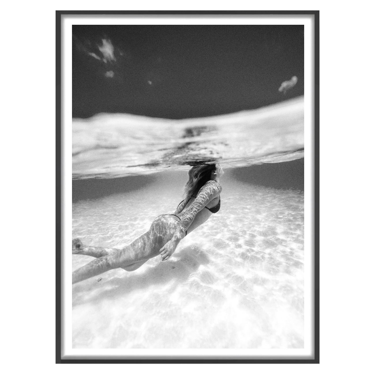 Summer Frolic Framed Paper Print Wall Art