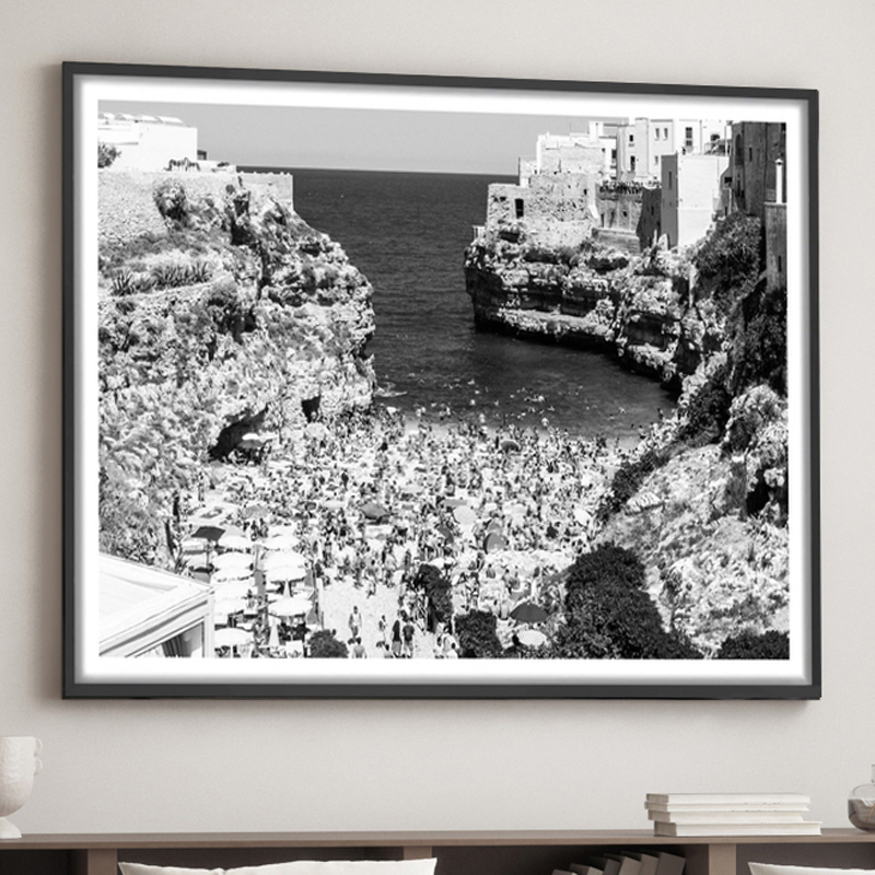Italian Summer Dreams Framed Paper Print Wall Art