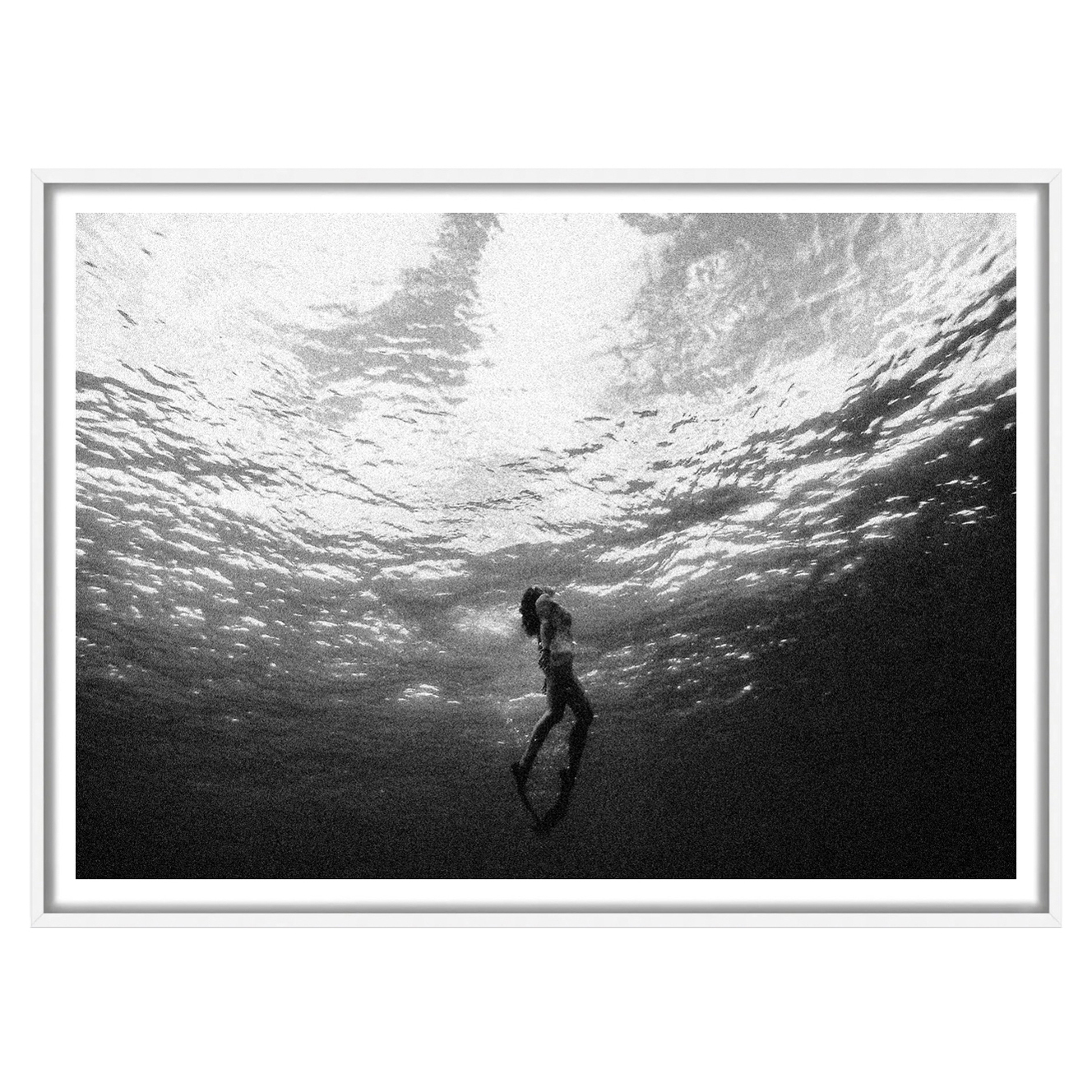 Into the Light Framed Paper Print Wall Art