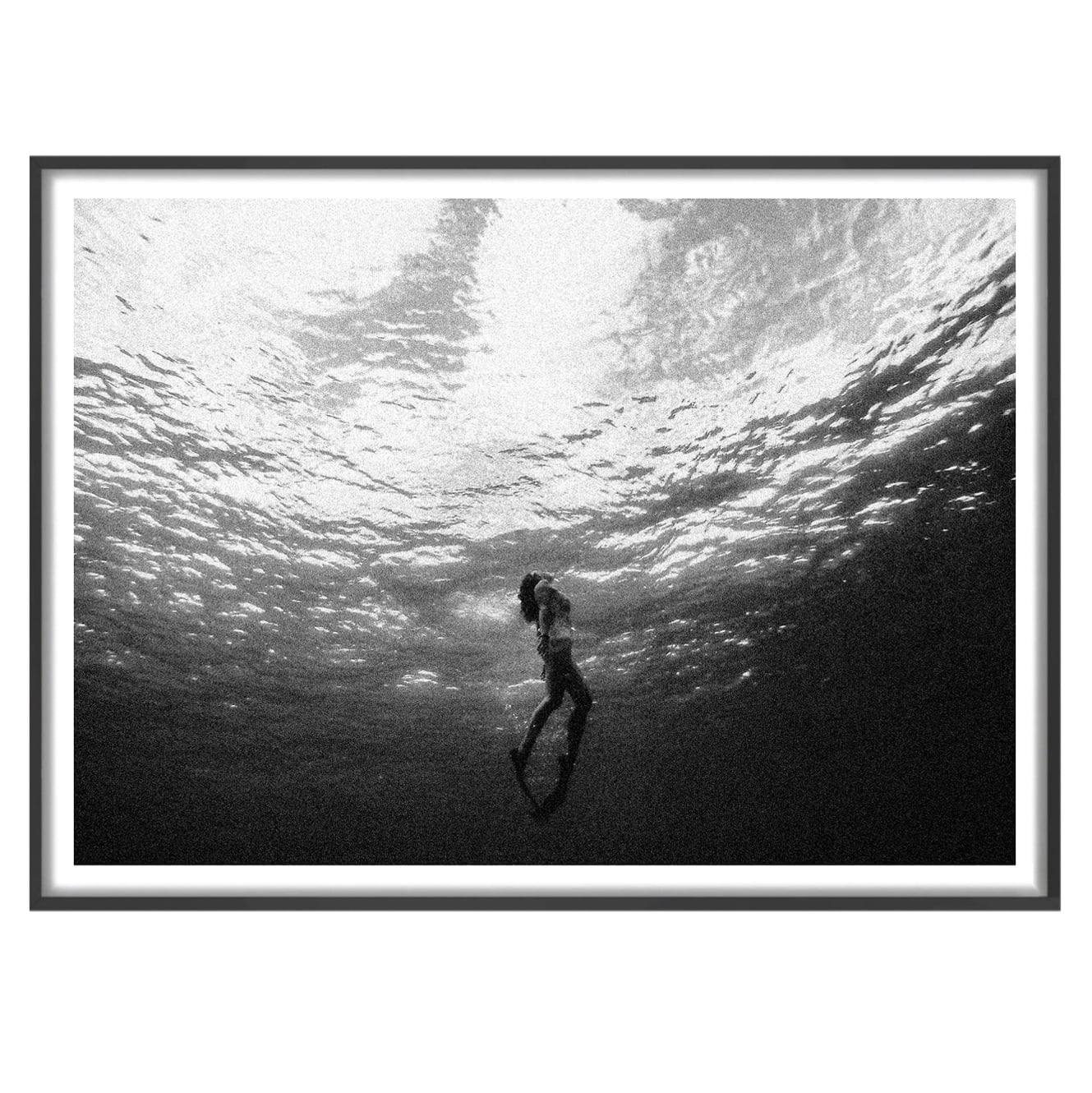 Into the Light Framed Paper Print Wall Art