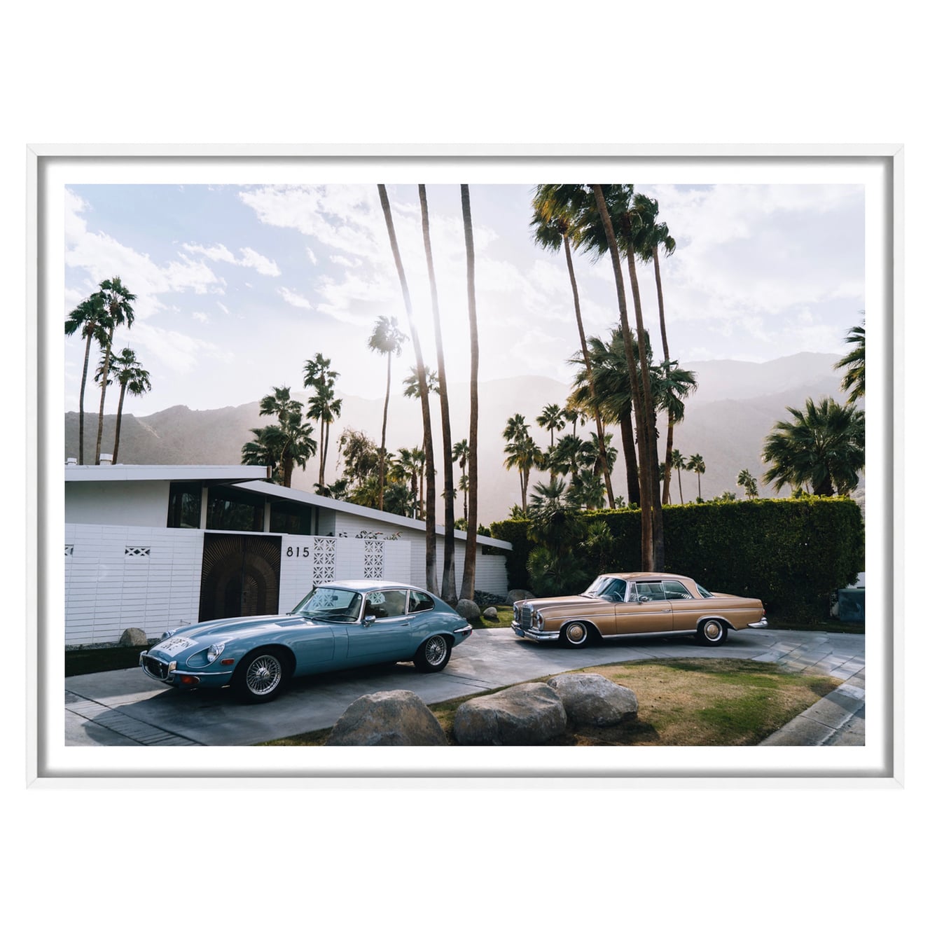 Partners in Crime Framed Paper Print Wall Art