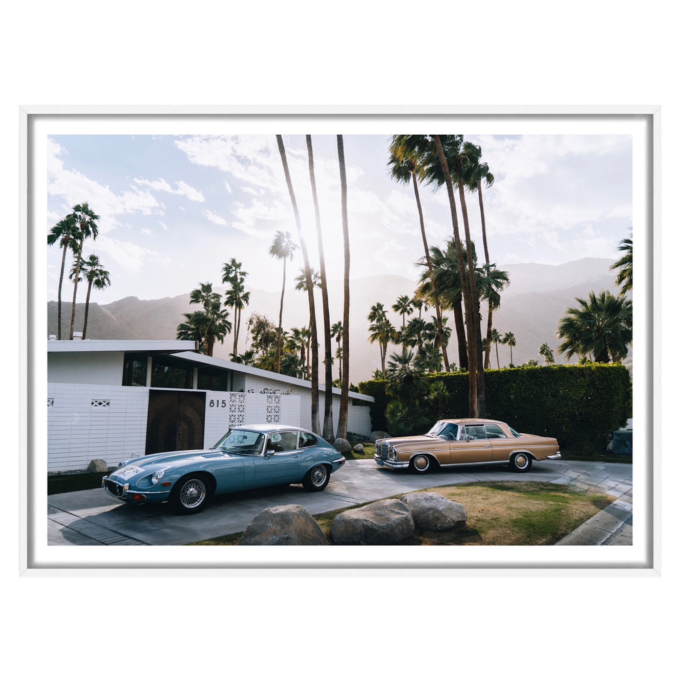 Partners in Crime Framed Paper Print Wall Art