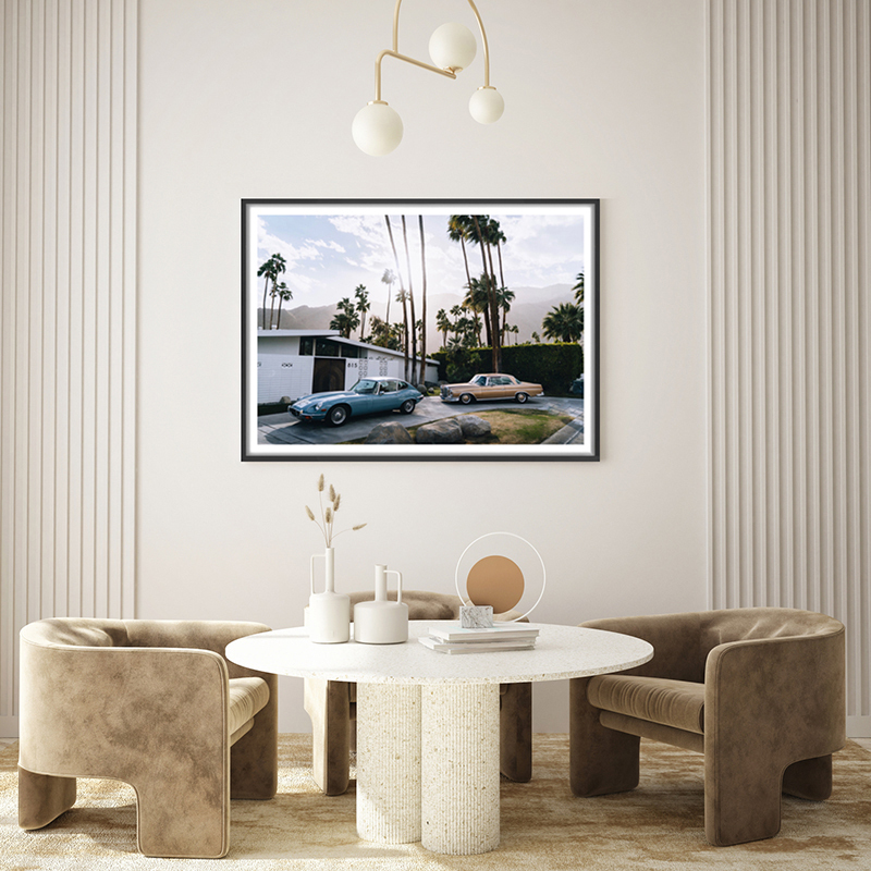 Partners in Crime Framed Paper Print Wall Art