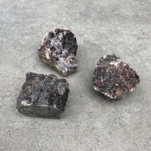 3 Piece Rivsalt Black Kala Namak Salt Rock Refill