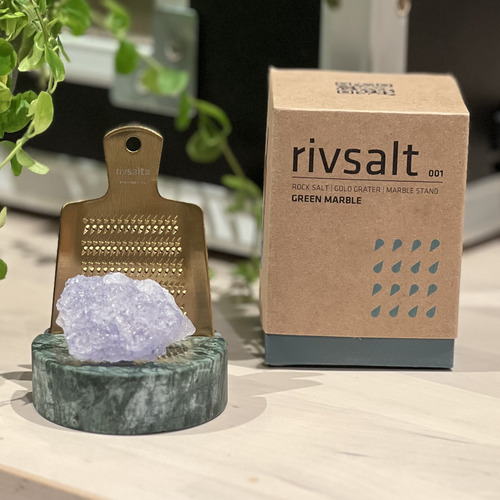 3 Piece Dastan Persian Blue Salt & Grater Set