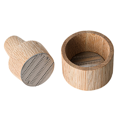Moore Oak Wood Spice Mortar & Pestle