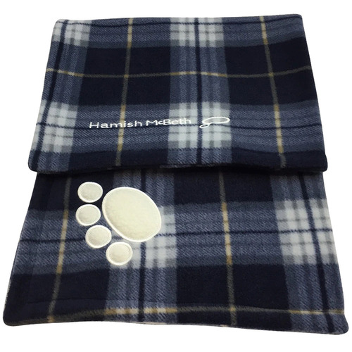 blue dog blanket