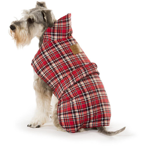 Hamish McBeth Red Tartan All Weather Dog Coat | Temple & Webster