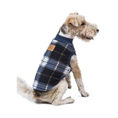 Hamish McBeth Blue Tartan Microfleece Dog Pyjamas Temple & ster