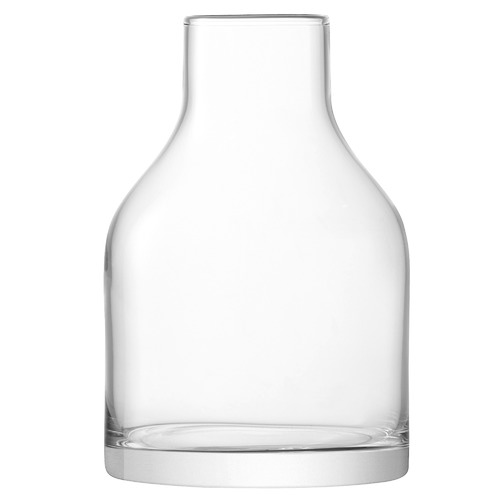 Loft Clear Narrow Neck Glass Vase Temple & ster