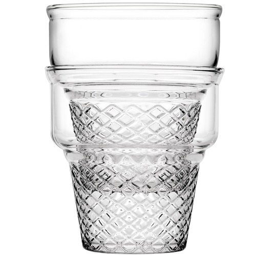 Mini Glass Ice Cream Cups Temple & ster