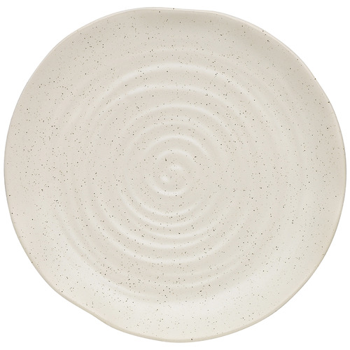 Cream Ottawa Calico  21cm Stoneware Side Plate