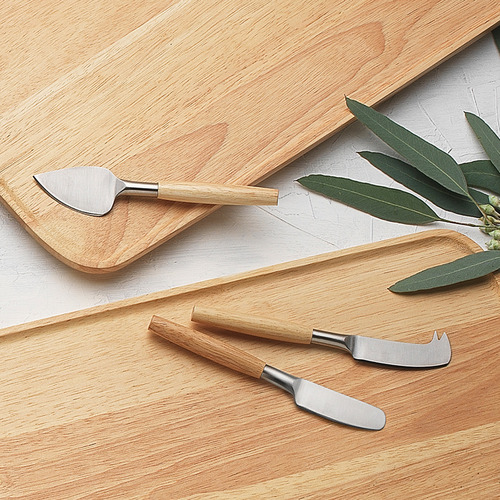 Ecology 3 Piece Alto Cheese Knife Set Temple & ster