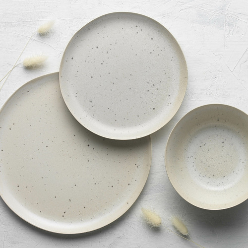 Ecology 18 Piece Ecology Malta Stoneware Dinner Set Temple & ster