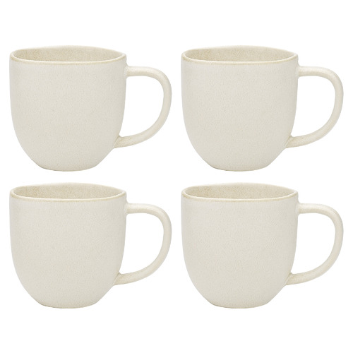 Linen Ecology Dwell 340ml Stoneware Mugs