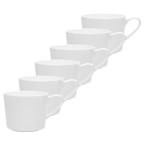 Ecology Canvas 400ml Fine Bone China Mugs
