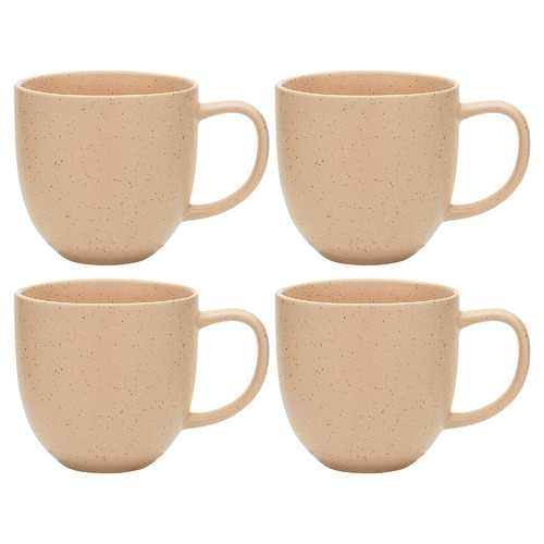 Dwell Matte Tan 300ml Stoneware Mugs