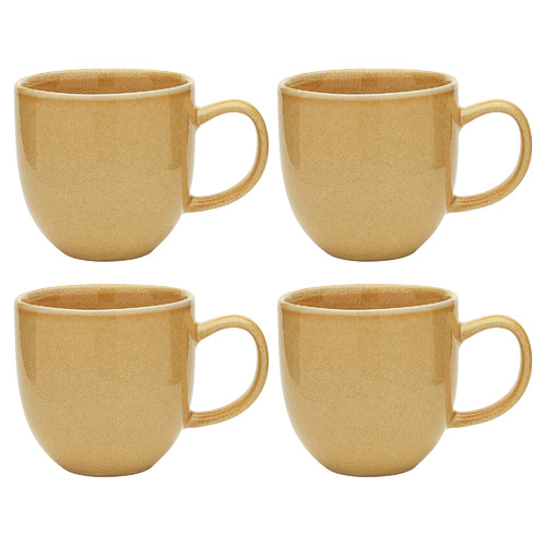 Dwell Sand 300ml Stoneware Mugs