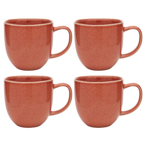 Dwell Rose 300ml Stoneware Mugs