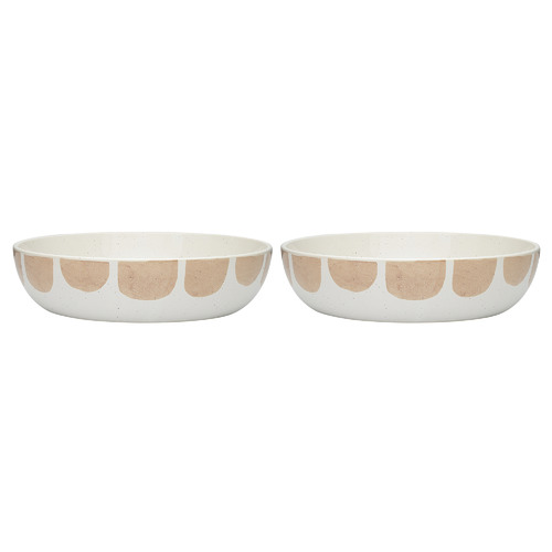 Blush 22cm Stoneware Dinner Bowls