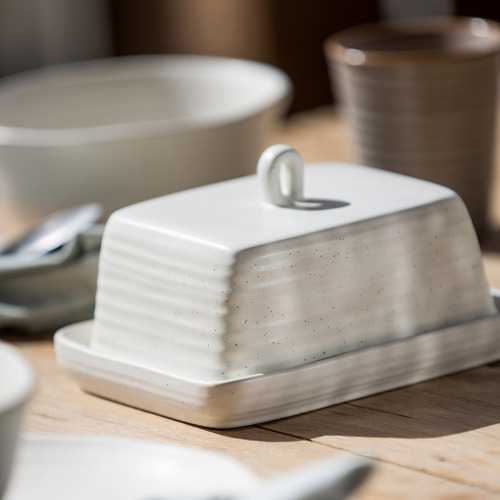 Ottawa Stoneware Butter Dish