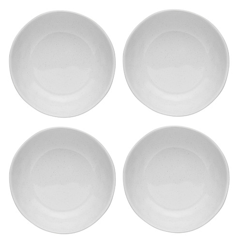 Milk Speckle 15.5cm Stoneware Cereal Bowls