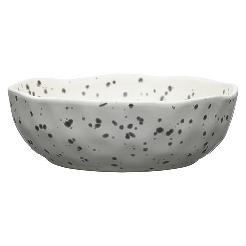 Polka Speckle 15.5cm Stoneware Cereal Bowls