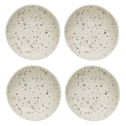 Polka Speckle 15.5cm Stoneware Cereal Bowls